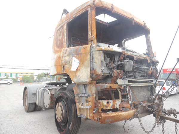 PICK UP Scania P 2014,  EN DESARME